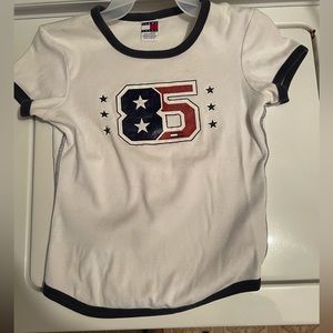 Tommy Girl Vintage Ringer Tee